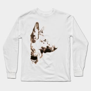 german shepherd Long Sleeve T-Shirt